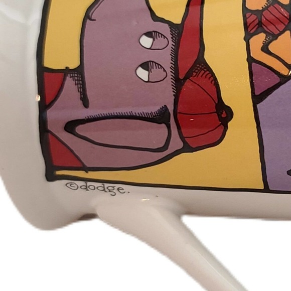 Ursula Dodge Adventure Dog Coffee Mug Tea Cup Cartoon Artist for Signature - Picture 7 of 7